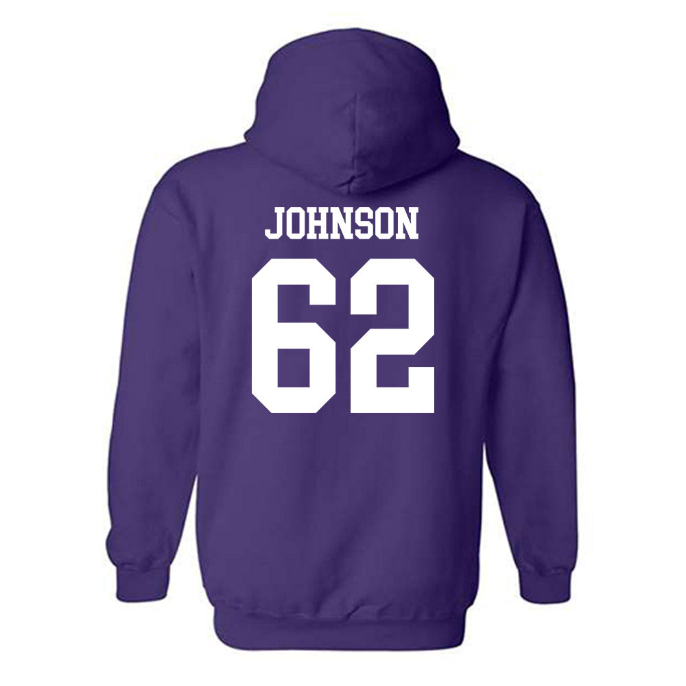 UST - NCAA Football : Zebulon Johnson - Hooded Sweatshirt-1