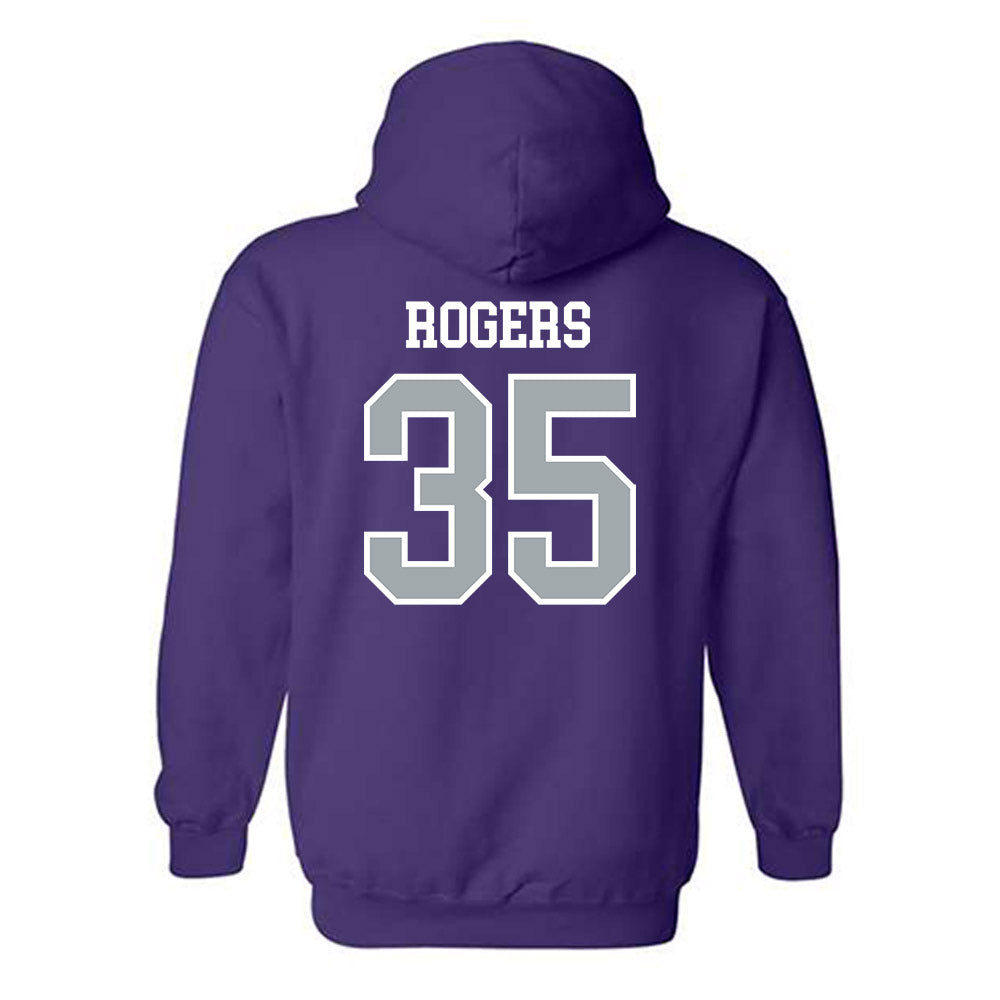 UW-Whitewater - NCAA Men's Basketball : Rashad Rogers - Hooded Sweatshirt-1
