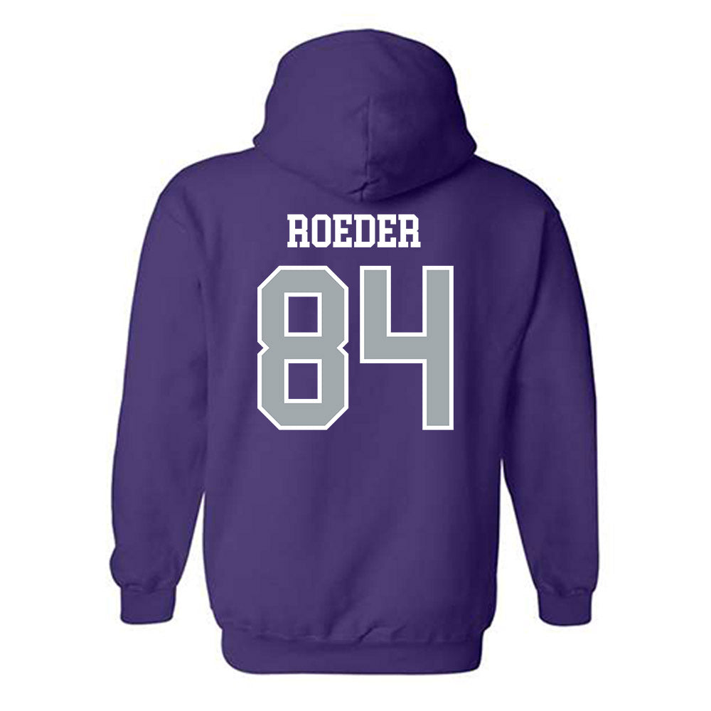 UW-Whitewater - NCAA Football : Luke Roeder - Hooded Sweatshirt-1