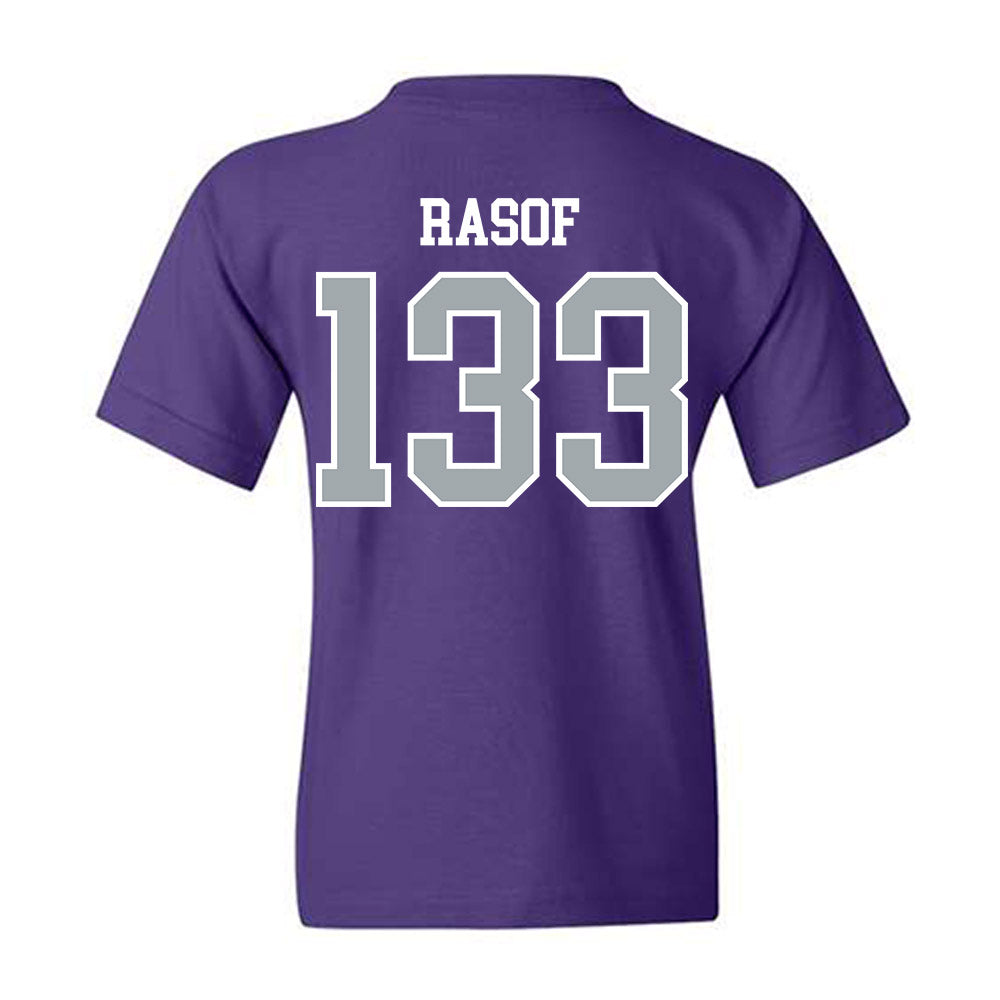UW-Whitewater - NCAA Wrestling : Jordan Rasof - Youth T-Shirt-1