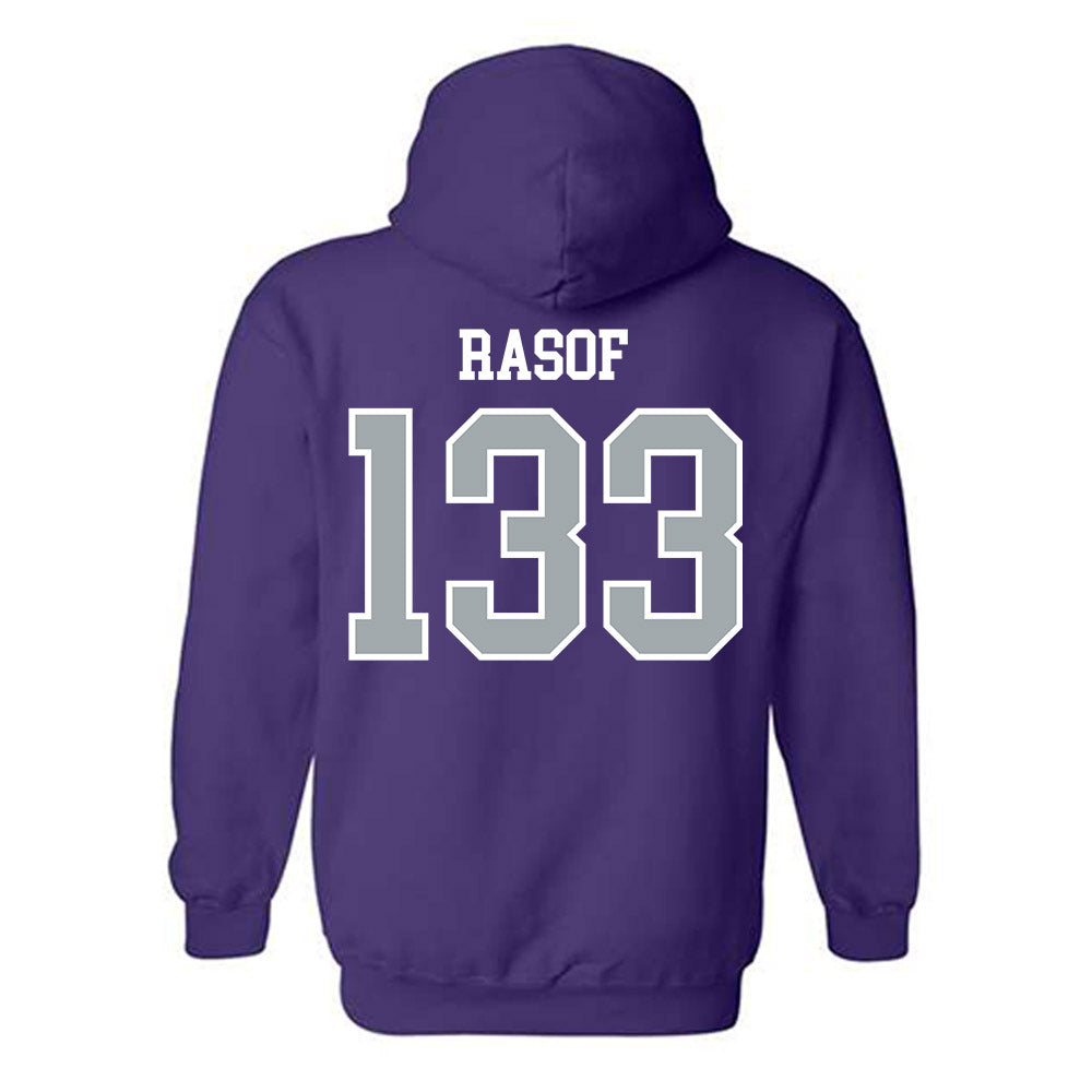UW-Whitewater - NCAA Wrestling : Jordan Rasof - Hooded Sweatshirt-1