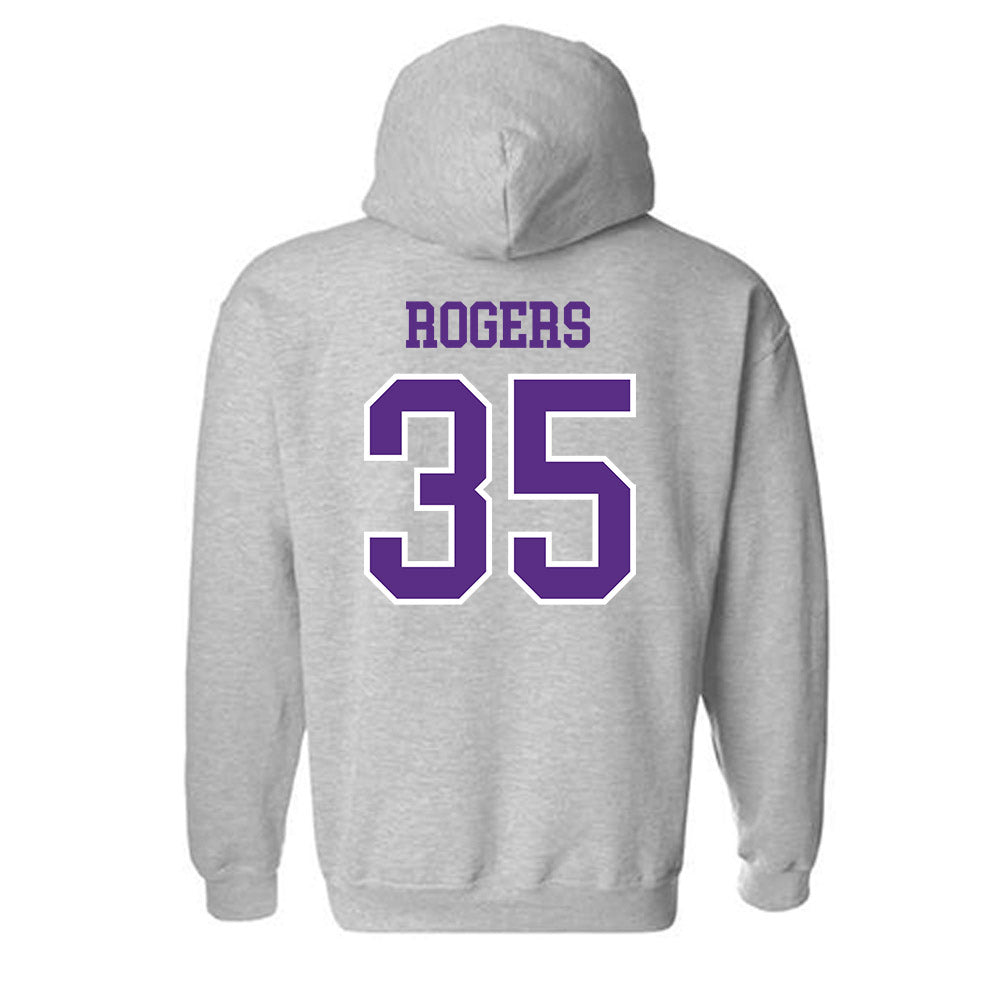 UW-Whitewater - NCAA Men's Basketball : Rashad Rogers - Hooded Sweatshirt-1
