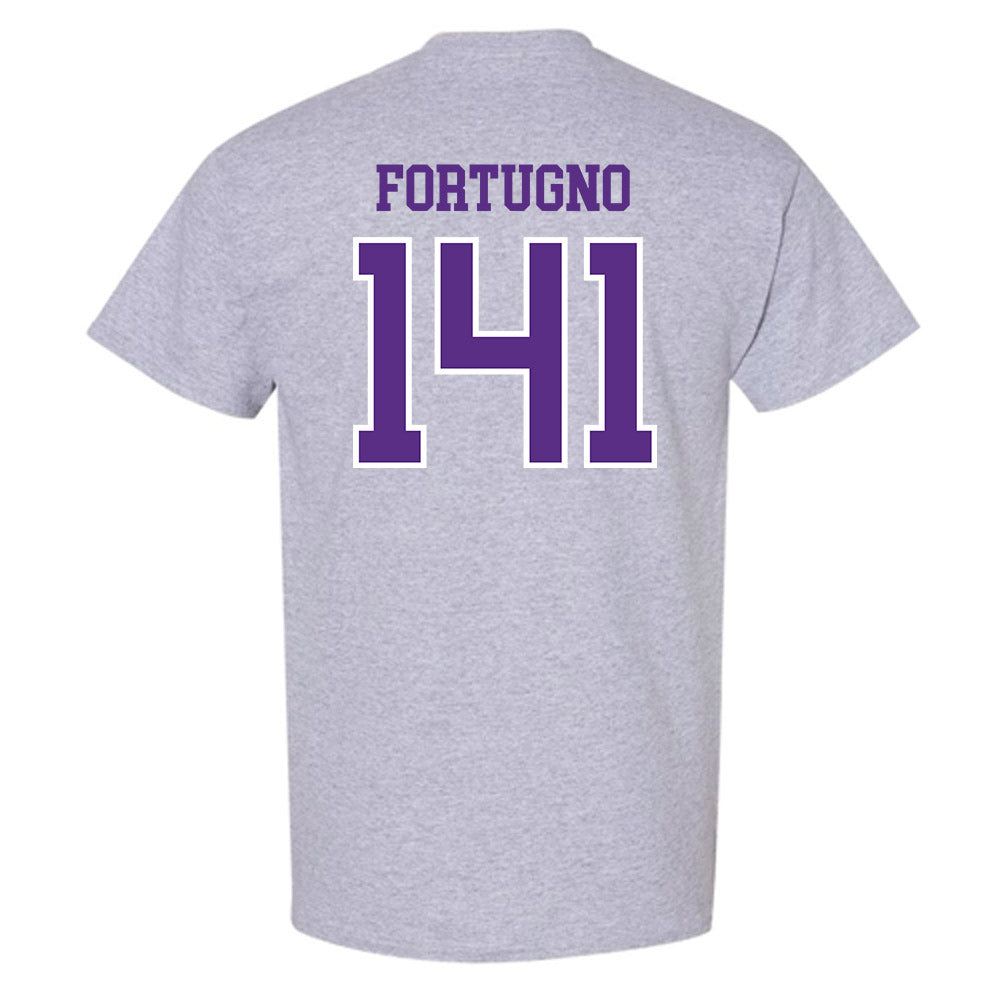 UW-Whitewater - NCAA Wrestling : Justin Fortugno - T-Shirt-1