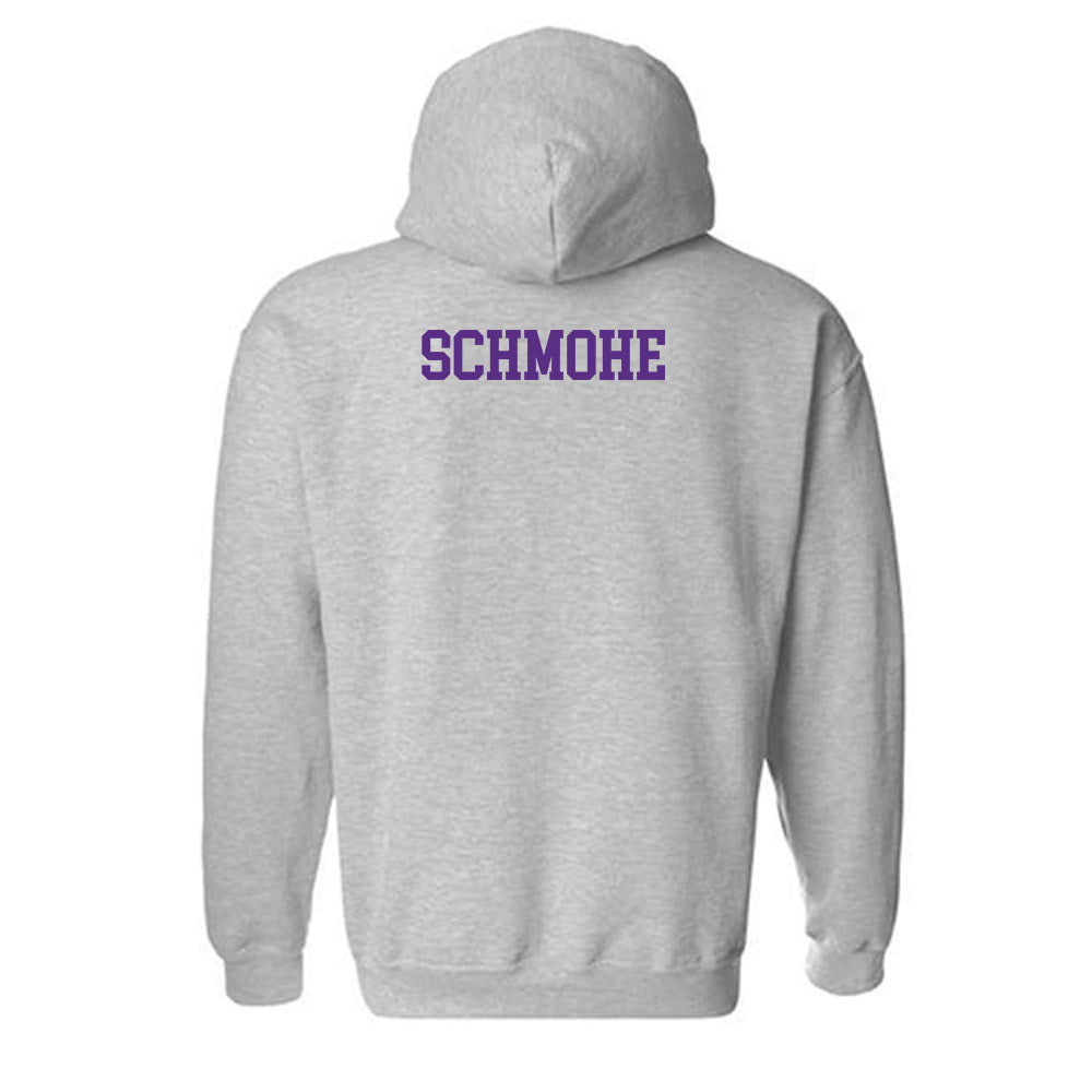 UW-Whitewater - NCAA Men's Swimming & Diving : Ethan Schmohe - Hooded Sweatshirt-1