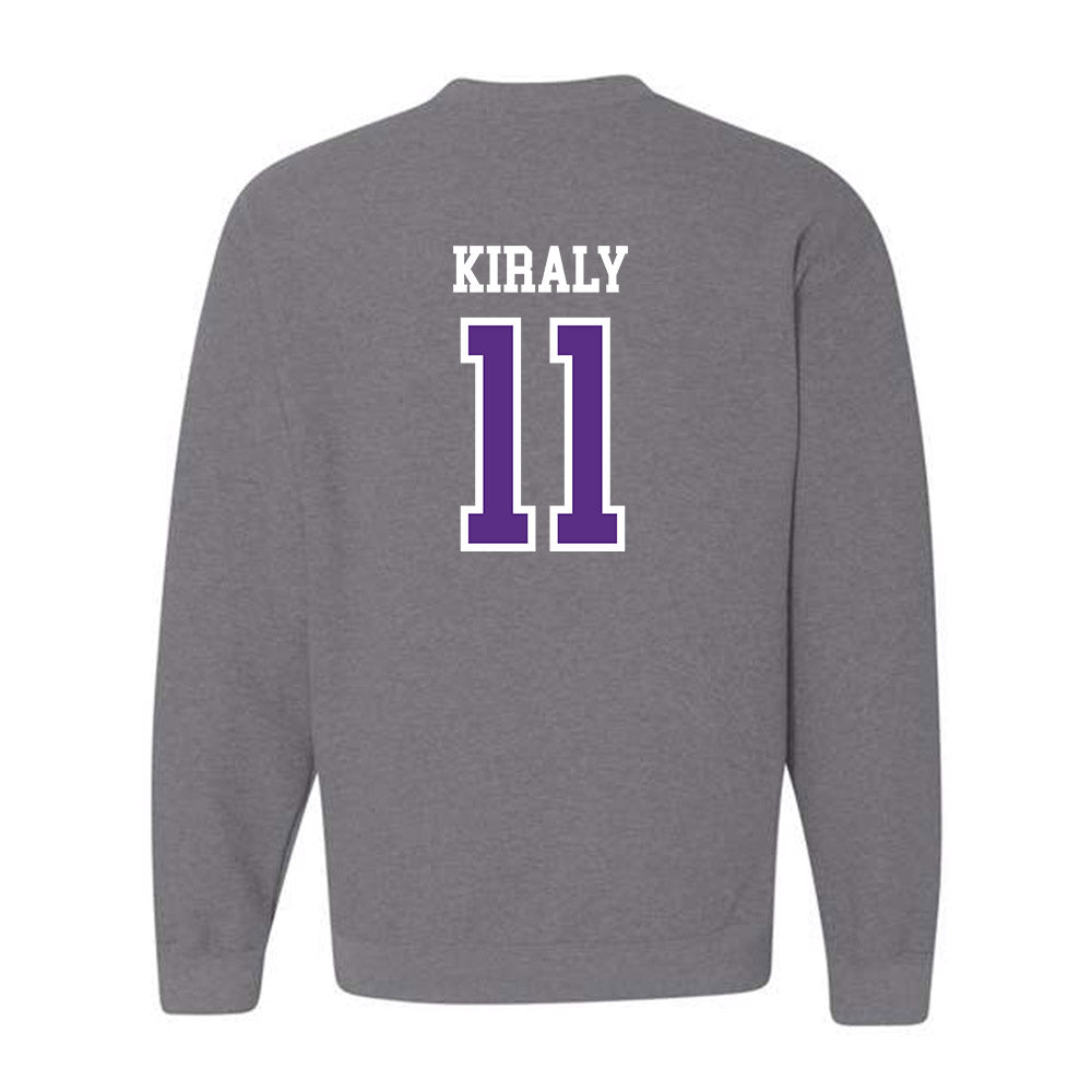 UW-Whitewater - NCAA Men's Soccer : James Kiraly - Crewneck Sweatshirt-1