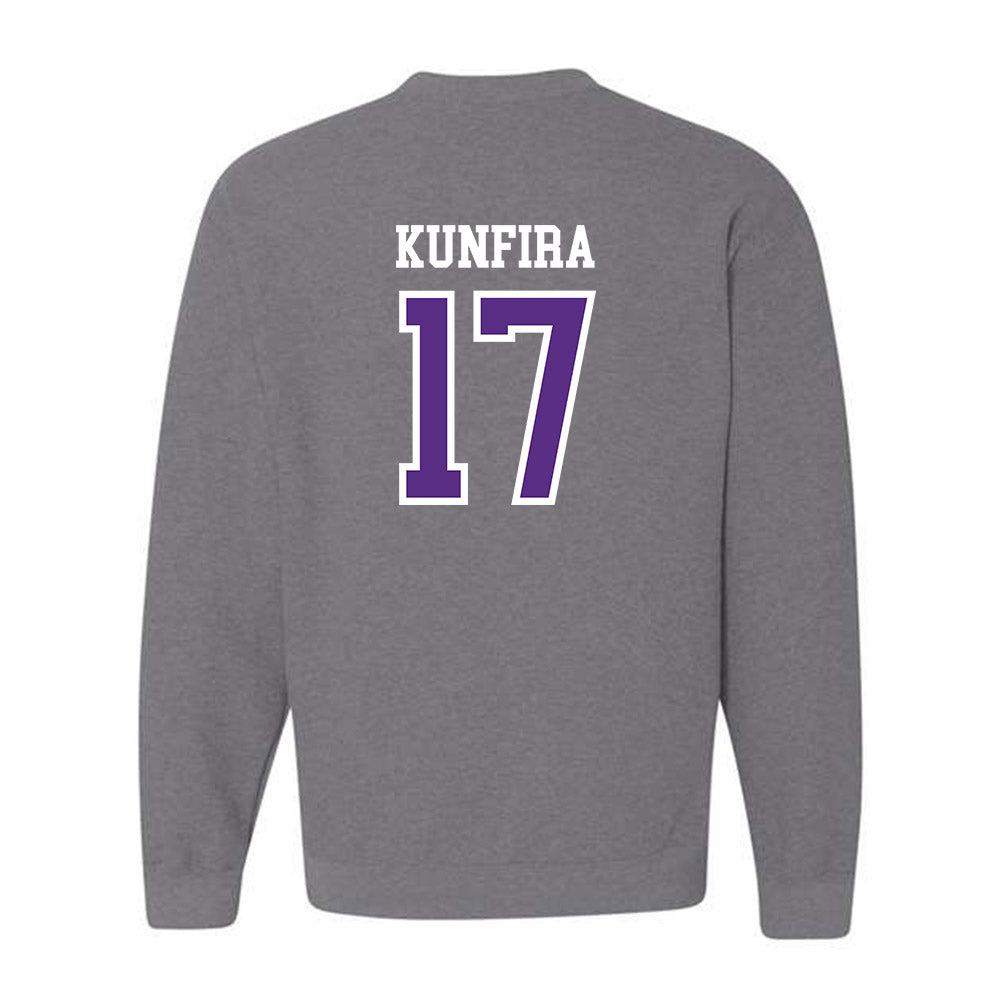 UW-Whitewater - NCAA Men's Soccer : Franklin Kunfira - Crewneck Sweatshirt-1