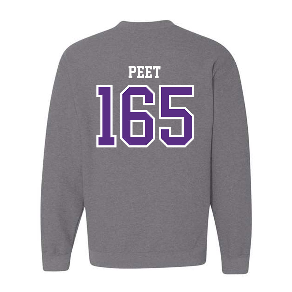 UW-Whitewater - NCAA Wrestling : Brayden Peet - Crewneck Sweatshirt-1
