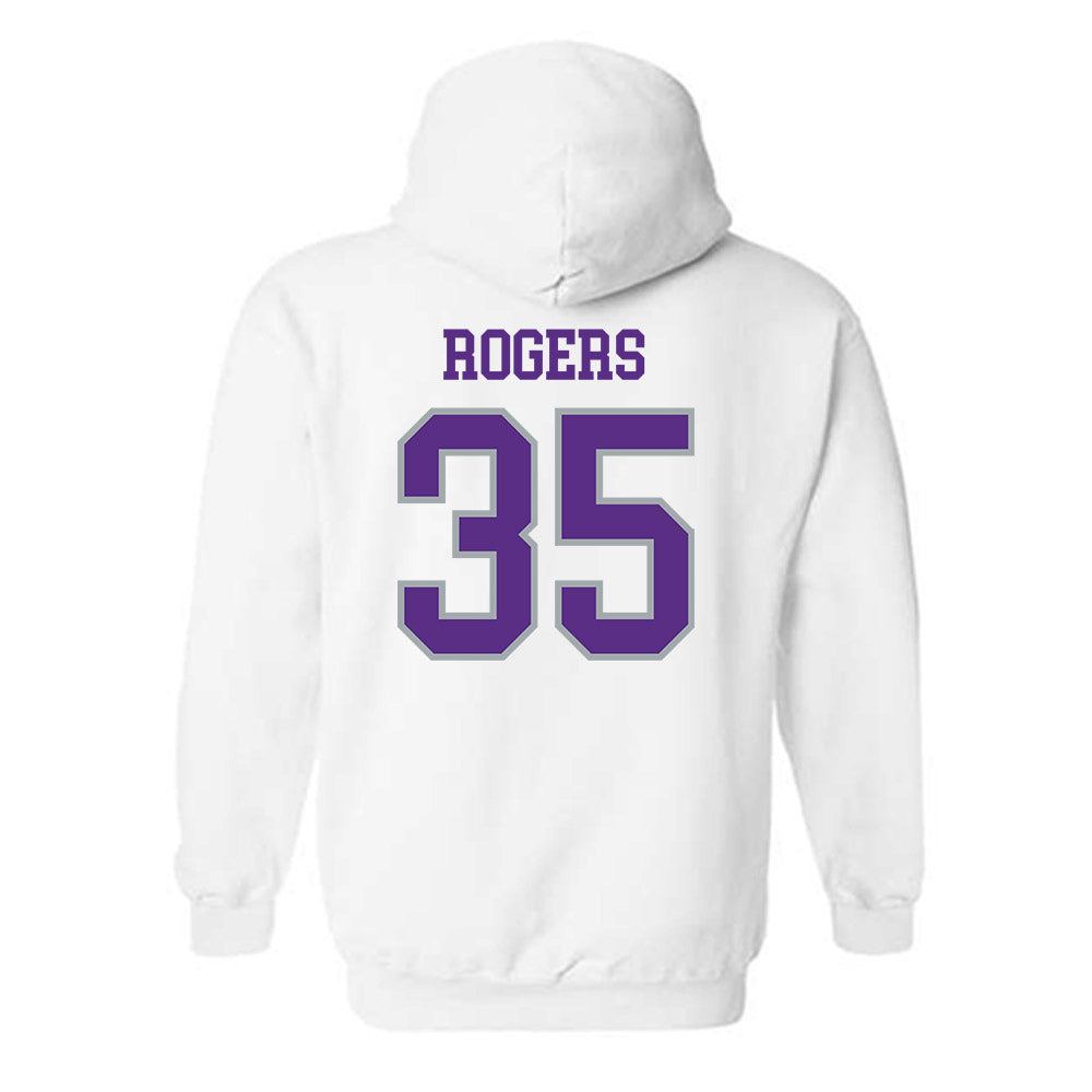 UW-Whitewater - NCAA Men's Basketball : Rashad Rogers - Classic Shersey Hooded Sweatshirt-1