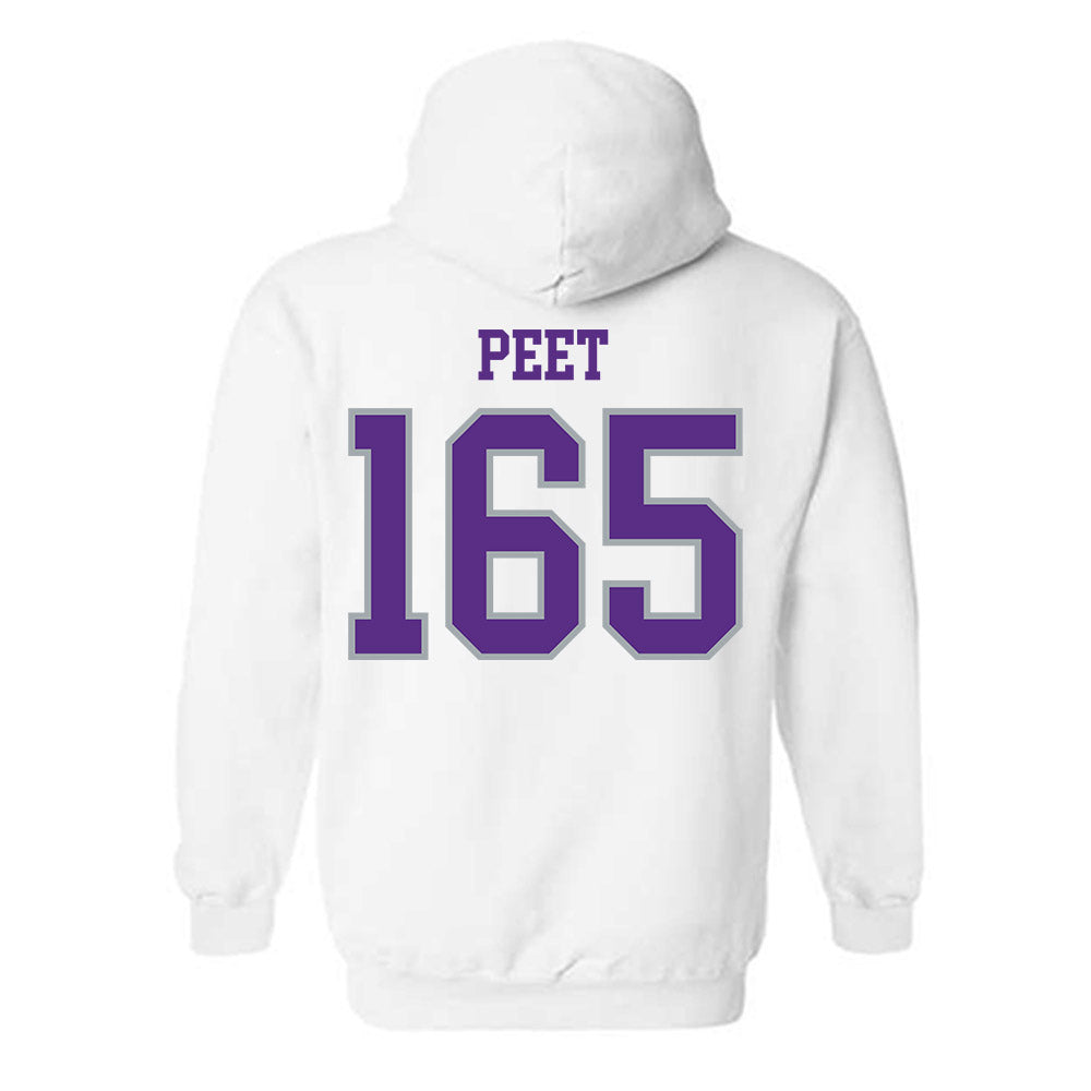UW-Whitewater - NCAA Wrestling : Brayden Peet - Classic Shersey Hooded Sweatshirt-1