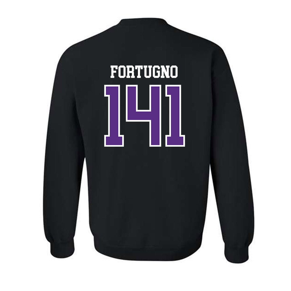 UW-Whitewater - NCAA Wrestling : Justin Fortugno - Crewneck Sweatshirt-1