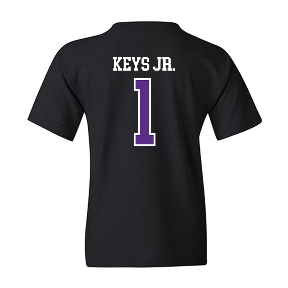 UW-Whitewater - NCAA Men's Basketball : Agape Keys Jr. - Youth T-Shirt-1