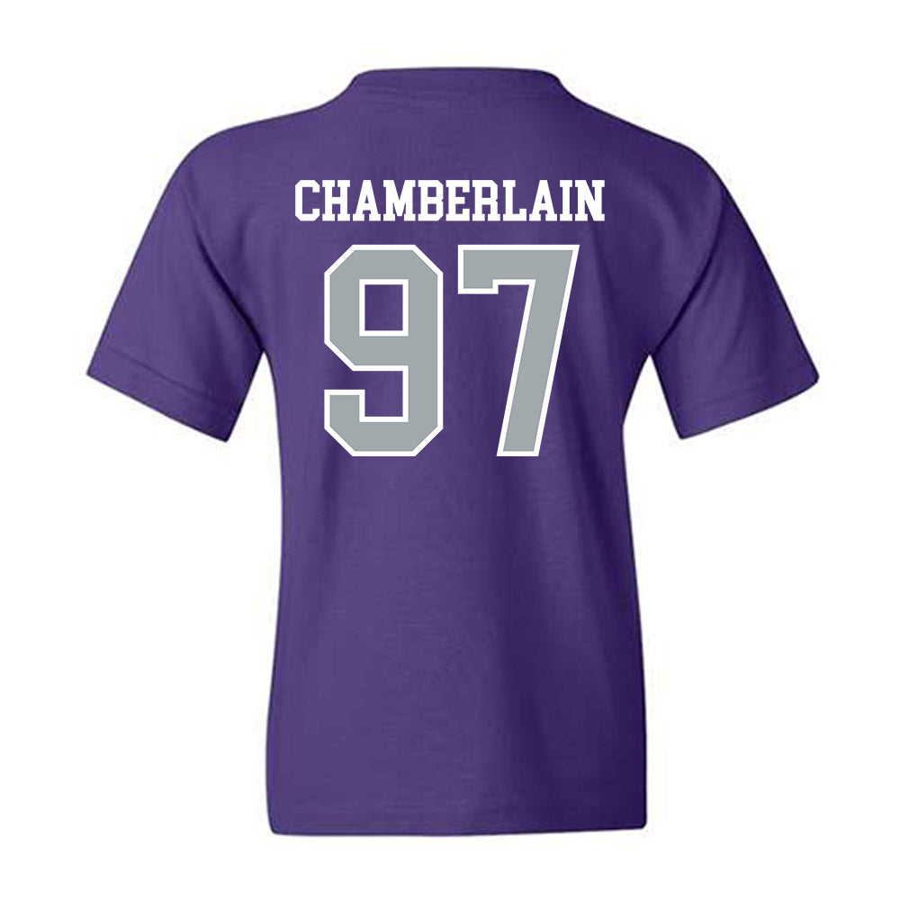 UW-Whitewater - NCAA Football : Jace Chamberlain - Youth T-Shirt-1