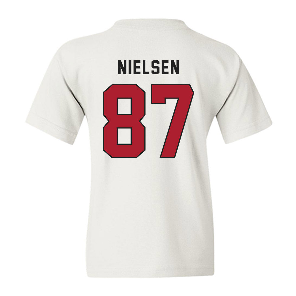 Utah - NCAA Football : Mitch Nielsen - Veterans Day v2 Youth T-Shirt-3