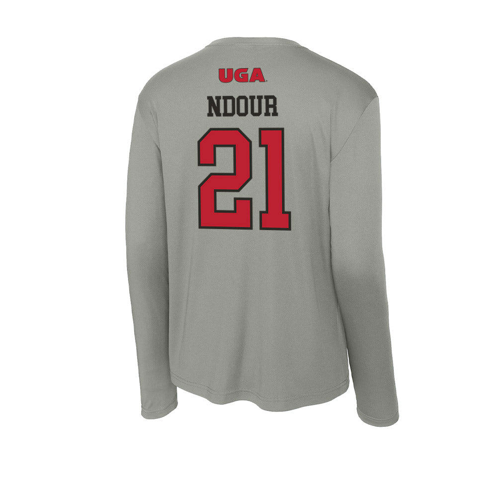 Georgia - NCAA Women's Basketball : Aicha Ndour - Activewear Long Sleeve T-Shirt-1