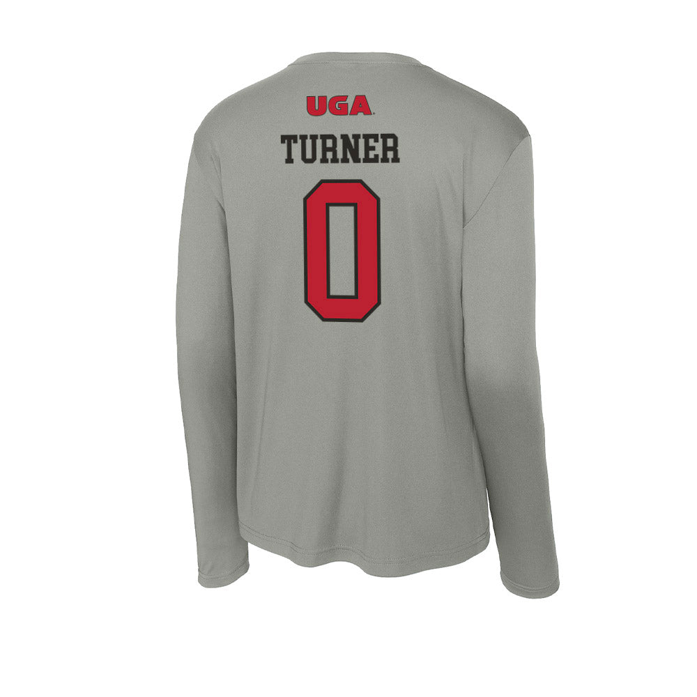 Georgia - NCAA Women's Basketball : Trinity Turner - Activewear Long Sleeve T-Shirt-1