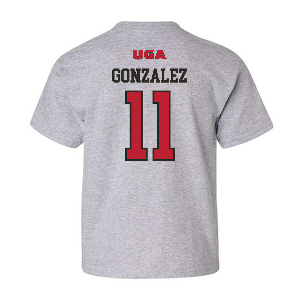 Georgia - NCAA Women's Basketball : Enjulina Gonzalez - Youth T-Shirt-1