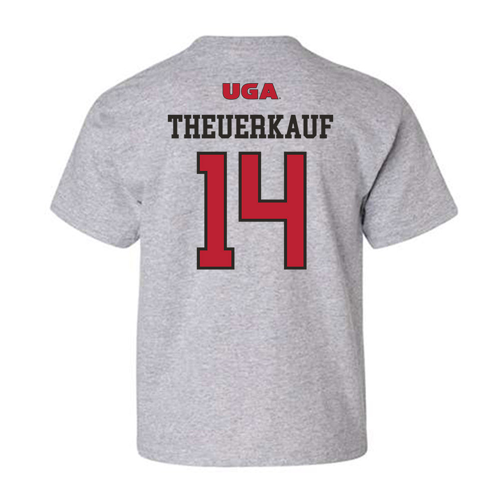 Georgia - NCAA Women's Basketball : Rylie Theuerkauf - Youth T-Shirt-1