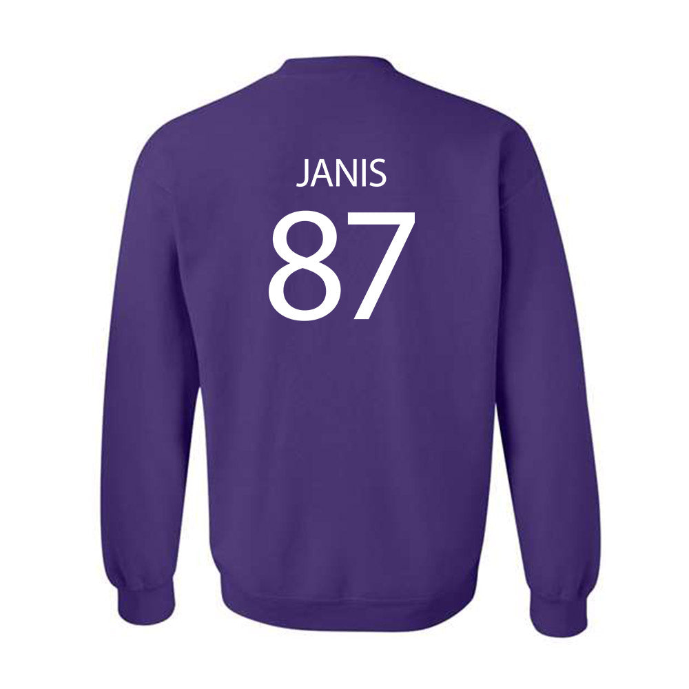 Sioux Falls - NCAA Football : Christian Janis - Classic Shersey Crewneck Sweatshirt-1