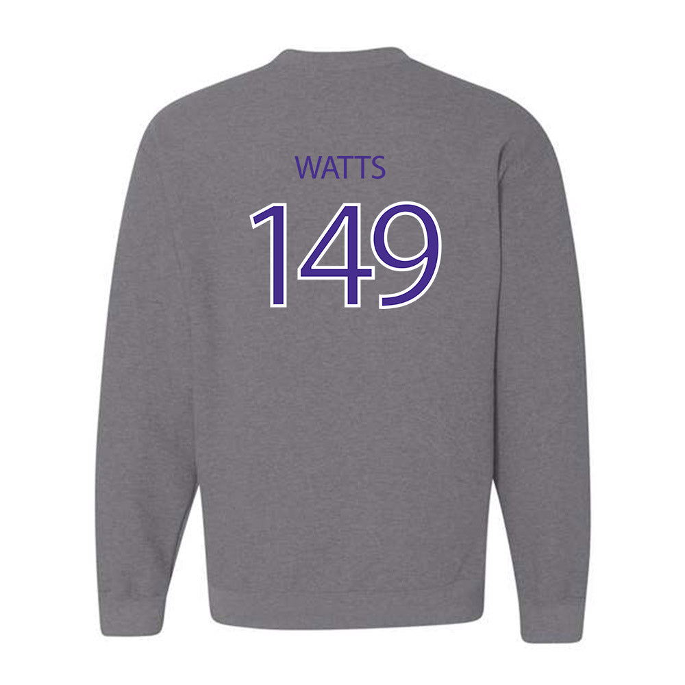 Sioux Falls - NCAA Wrestling : Sir Brandon Watts - Classic Shersey Crewneck Sweatshirt-1