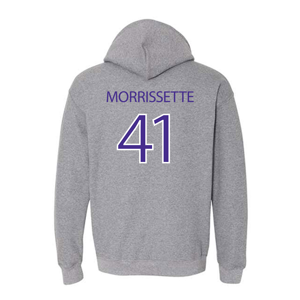 Sioux Falls - NCAA Baseball : Taylor Morrissette - Classic Shersey Hooded Sweatshirt-1