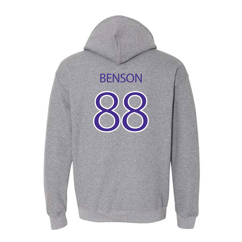 Sioux Falls - NCAA Baseball : Brady Benson - Classic Shersey Hooded Sweatshirt-1