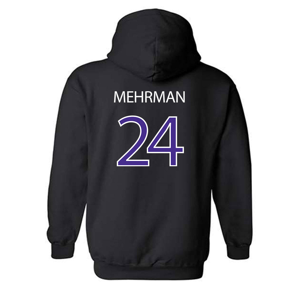 Sioux Falls - NCAA Men's Basketball : Jacoby Mehrman - Classic Shersey Hooded Sweatshirt-1