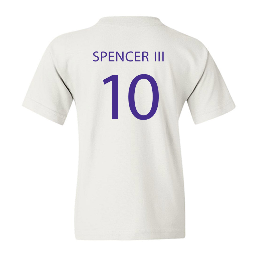 Sioux Falls - NCAA Men's Basketball : James Spencer III - Classic Shersey Youth T-Shirt-1