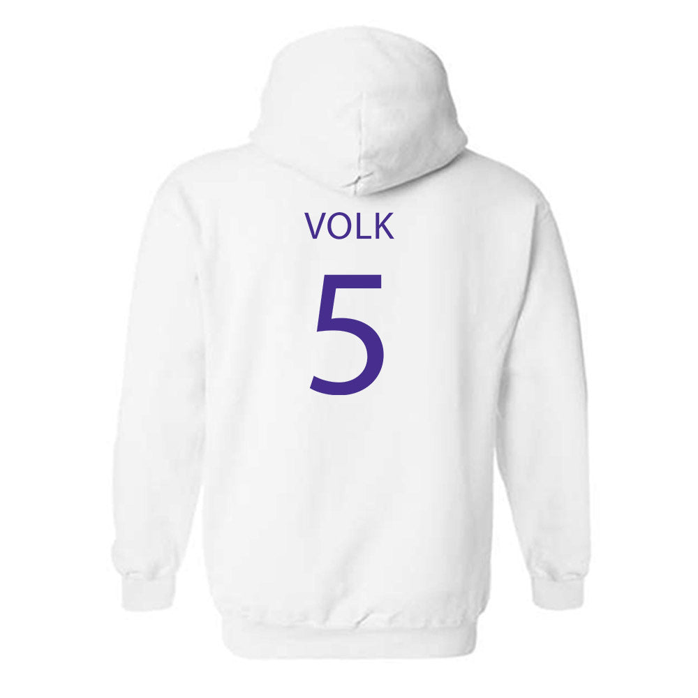 Sioux Falls - NCAA Women's Volleyball : Gretchen Volk - Classic Shersey Hooded Sweatshirt-1