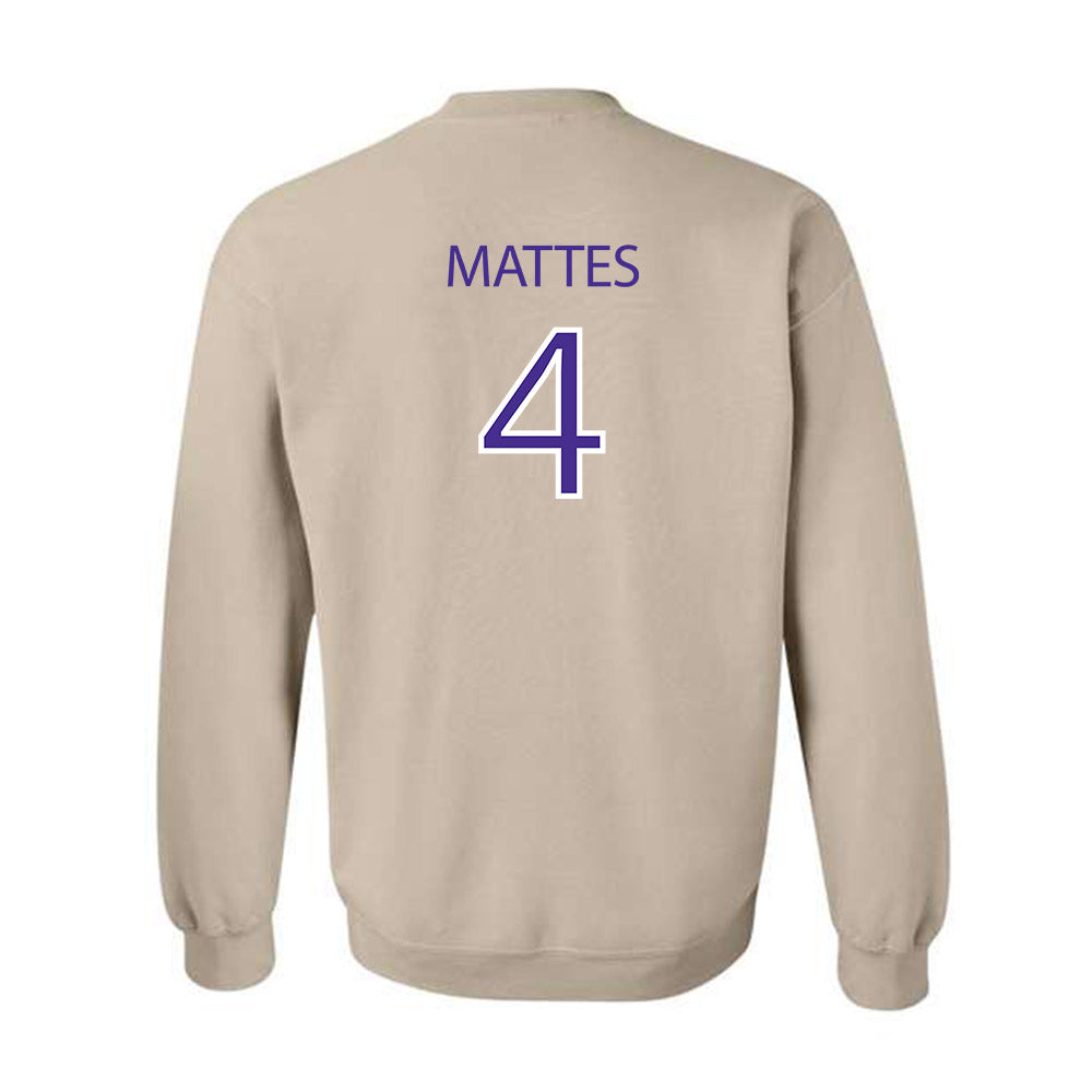 Sioux Falls - NCAA Men's Basketball : Alexander Mattes - Classic Shersey Crewneck Sweatshirt-1