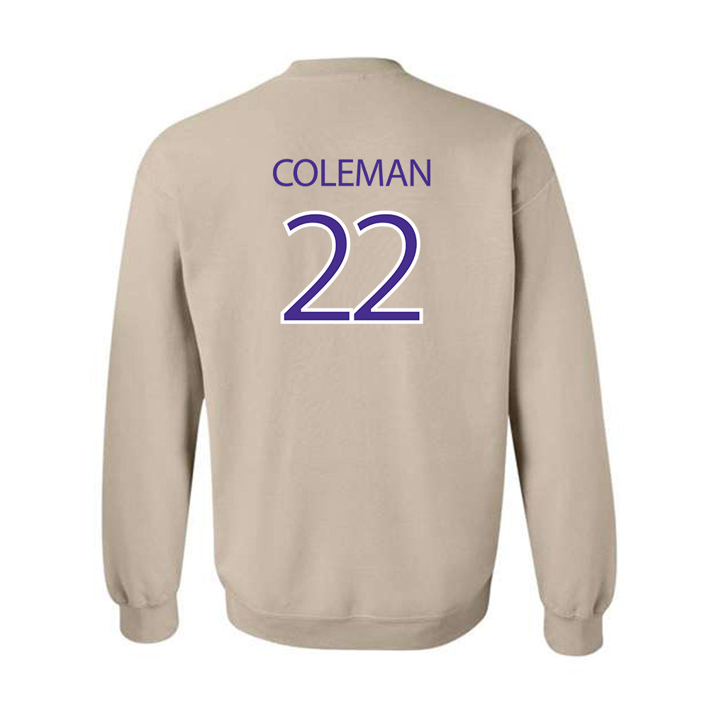 Sioux Falls - NCAA Women's Basketball : Dani Coleman - Classic Shersey Crewneck Sweatshirt-1