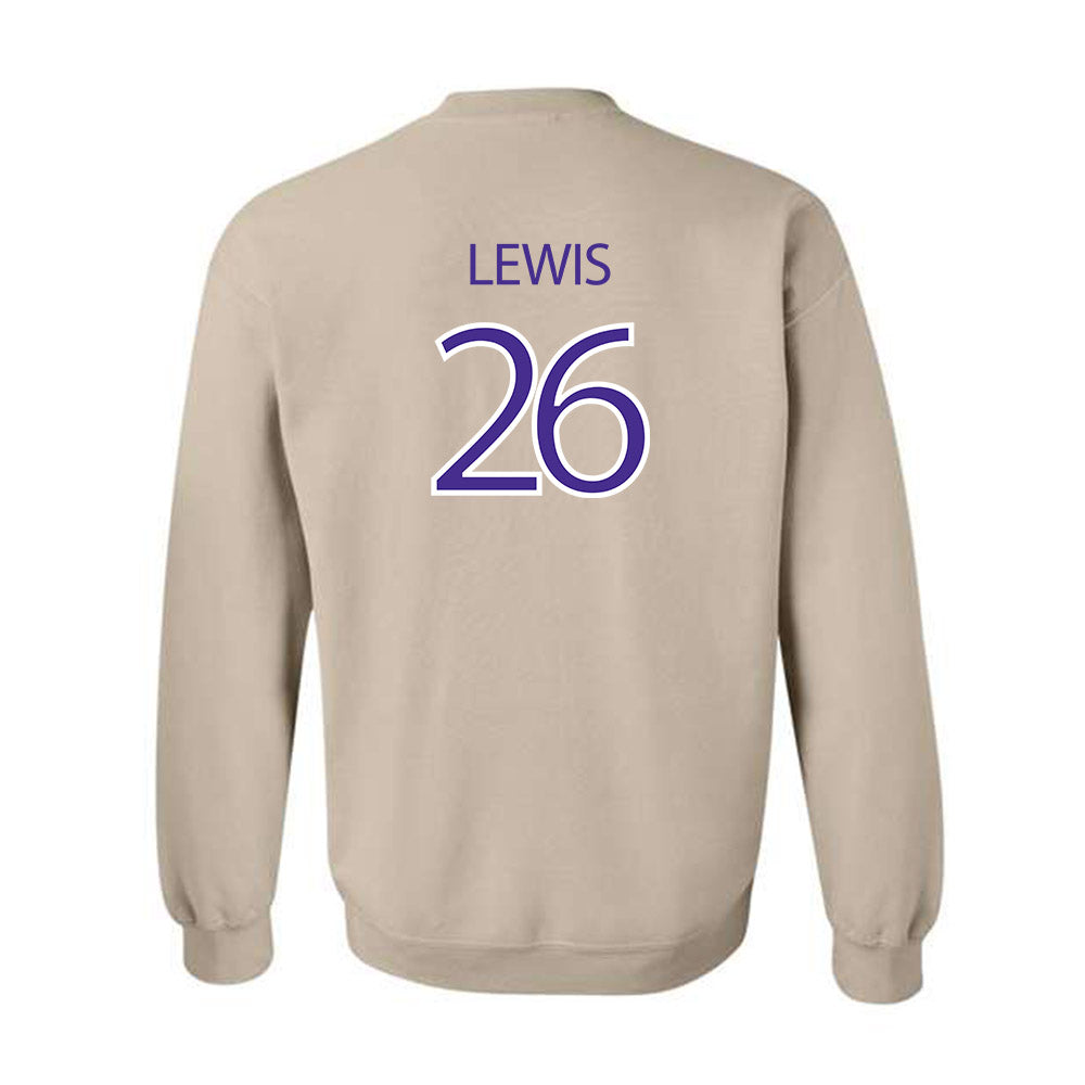 Sioux Falls - NCAA Football : Trey Lewis - Classic Shersey Crewneck Sweatshirt-1
