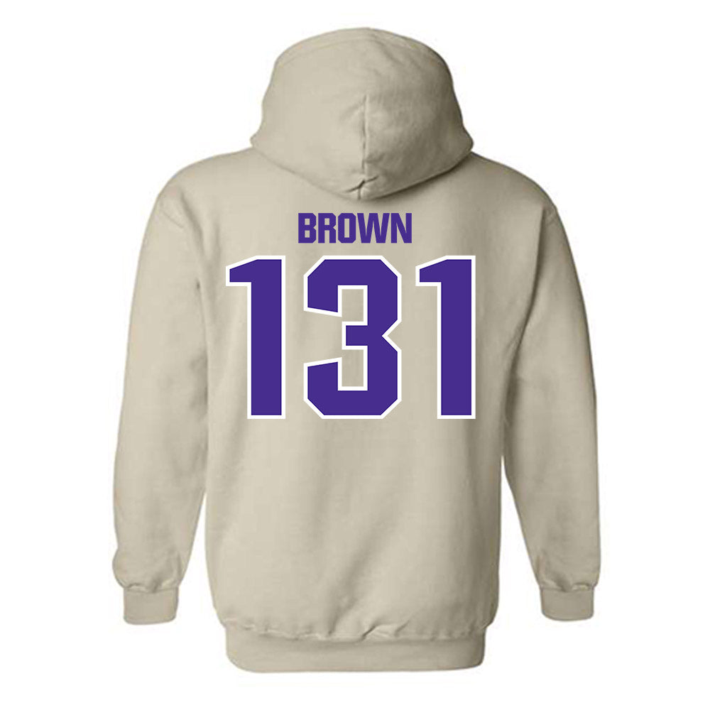 Sioux Falls - NCAA Wrestling : Sydnie Brown - Classic Shersey Hooded Sweatshirt-1
