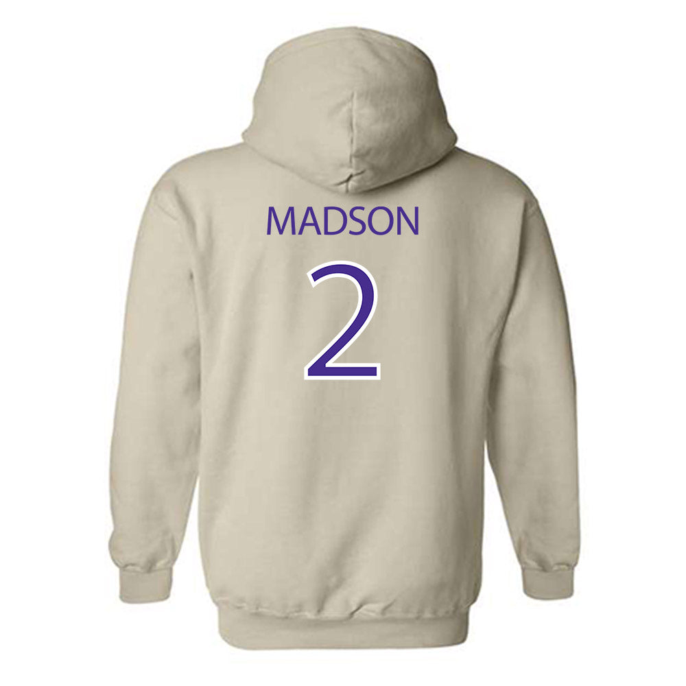 Sioux Falls - NCAA Men's Basketball : Brogan Madson - Classic Shersey Hooded Sweatshirt-1