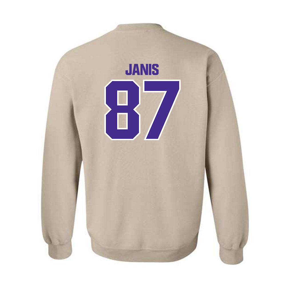 Sioux Falls - NCAA Football : Christian Janis - Classic Shersey Crewneck Sweatshirt-1