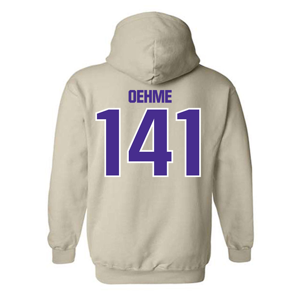Sioux Falls - NCAA Wrestling : Jordon Oehme - Classic Shersey Hooded Sweatshirt-1