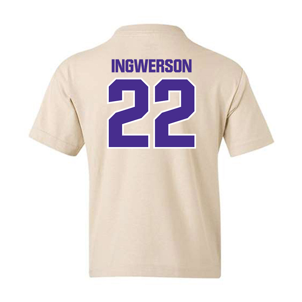 Sioux Falls - NCAA Men's Basketball : Kyle Ingwerson - Classic Shersey Youth T-Shirt-1