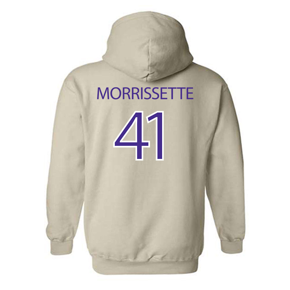 Sioux Falls - NCAA Baseball : Taylor Morrissette - Classic Shersey Hooded Sweatshirt-1