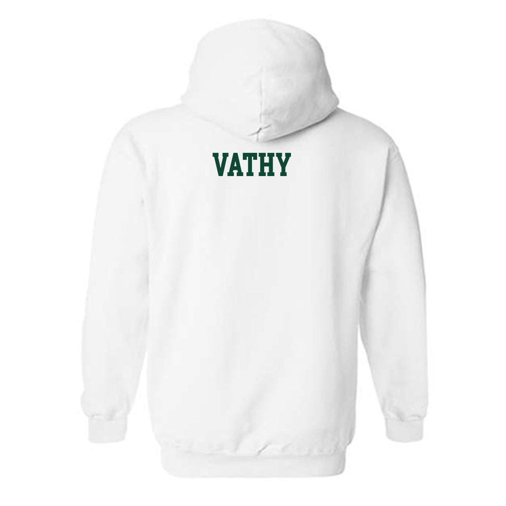 Baylor - NCAA Acrobatics & Tumbling : Gabby Vathy - Classic Shersey Hooded Sweatshirt-1