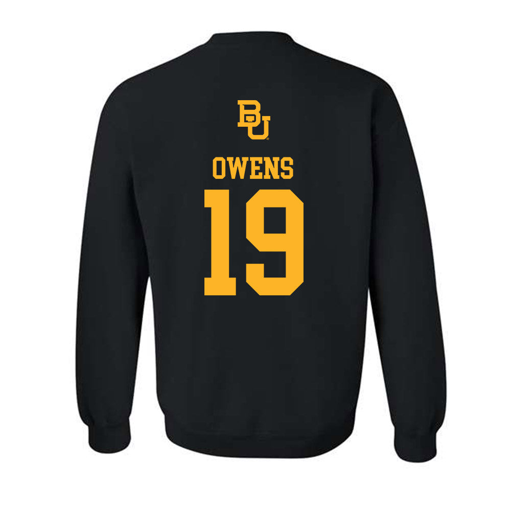 Baylor - NCAA Acrobatics & Tumbling : Lawrence Owens - Classic Shersey Crewneck Sweatshirt-1