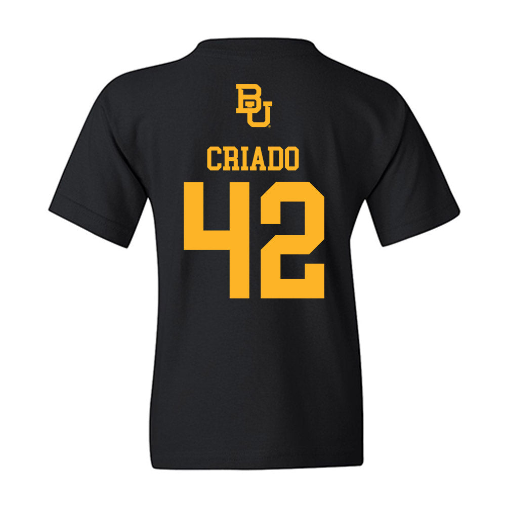 Baylor - NCAA Acrobatics & Tumbling : Sofia Criado - Classic Shersey Youth T-Shirt-1