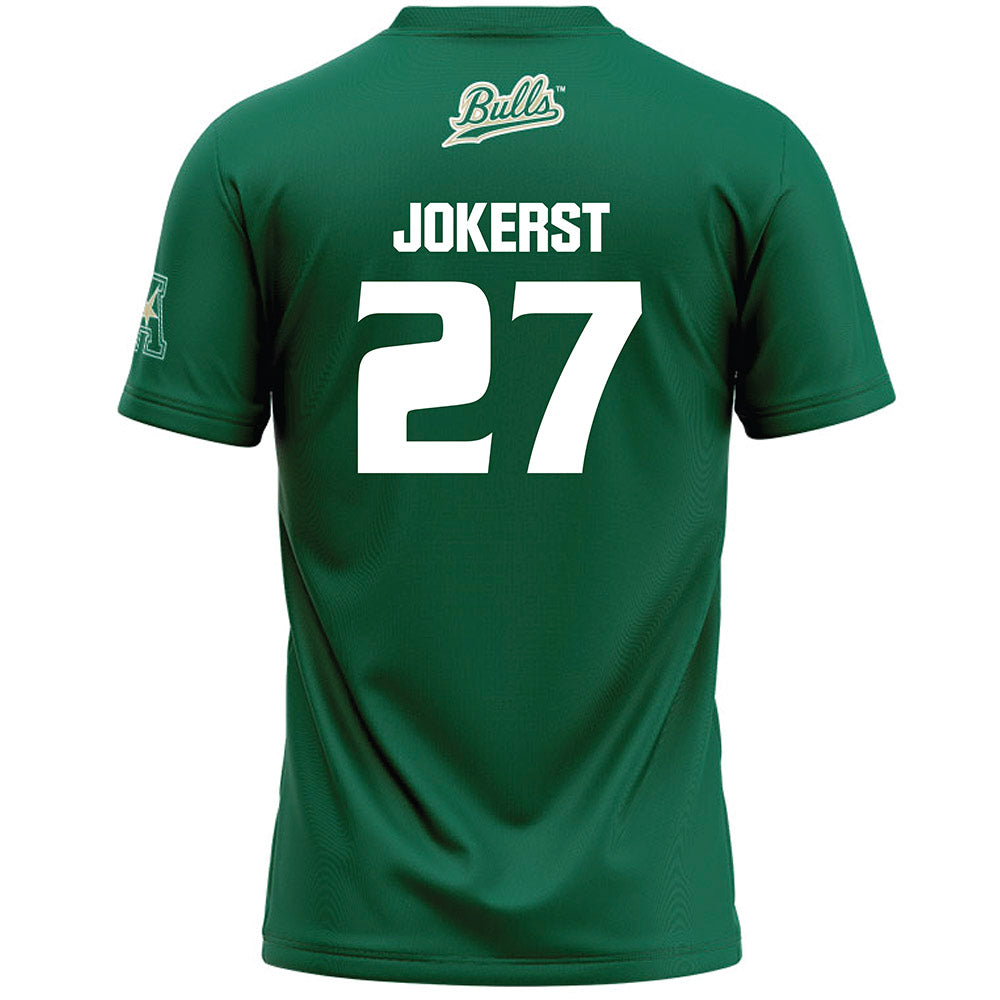USF - NCAA Women's Lacrosse : Madisyn Jokerst - Green Lacrosse Jersey -1