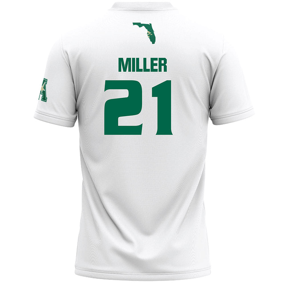 USF - NCAA Women's Lacrosse : Hayden Miller - White Lacrosse Jersey -1