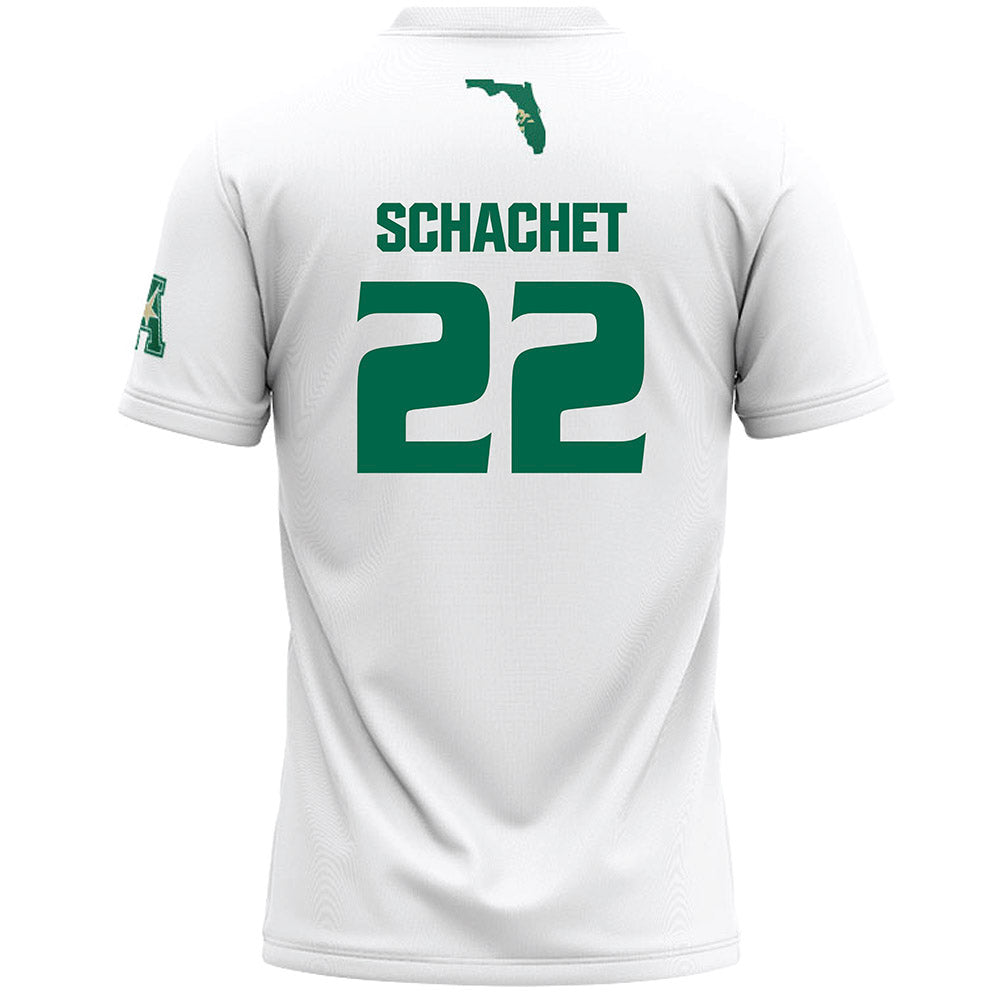 USF - NCAA Women's Lacrosse : Cami Schachet - White Lacrosse Jersey -1