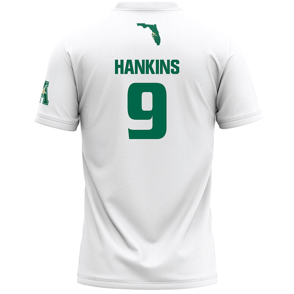 USF - NCAA Women's Lacrosse : Lucy Hankins - White Lacrosse Jersey -1