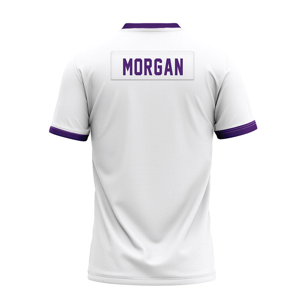 UST - NCAA Football : Javaris Morgan - White Premium Football Jersey-1