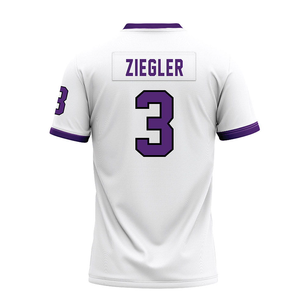 UST - NCAA Football : Isaac Ziegler - White Premium Football Jersey-1