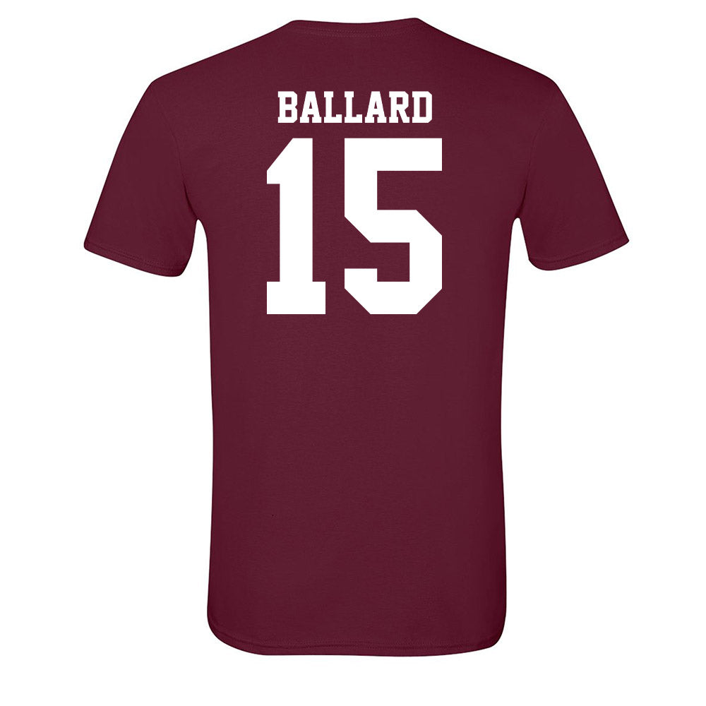 Mississippi State - NCAA Men's Basketball : Quincy Ballard - Classic Shirsey Soft Style T-Shirt-1
