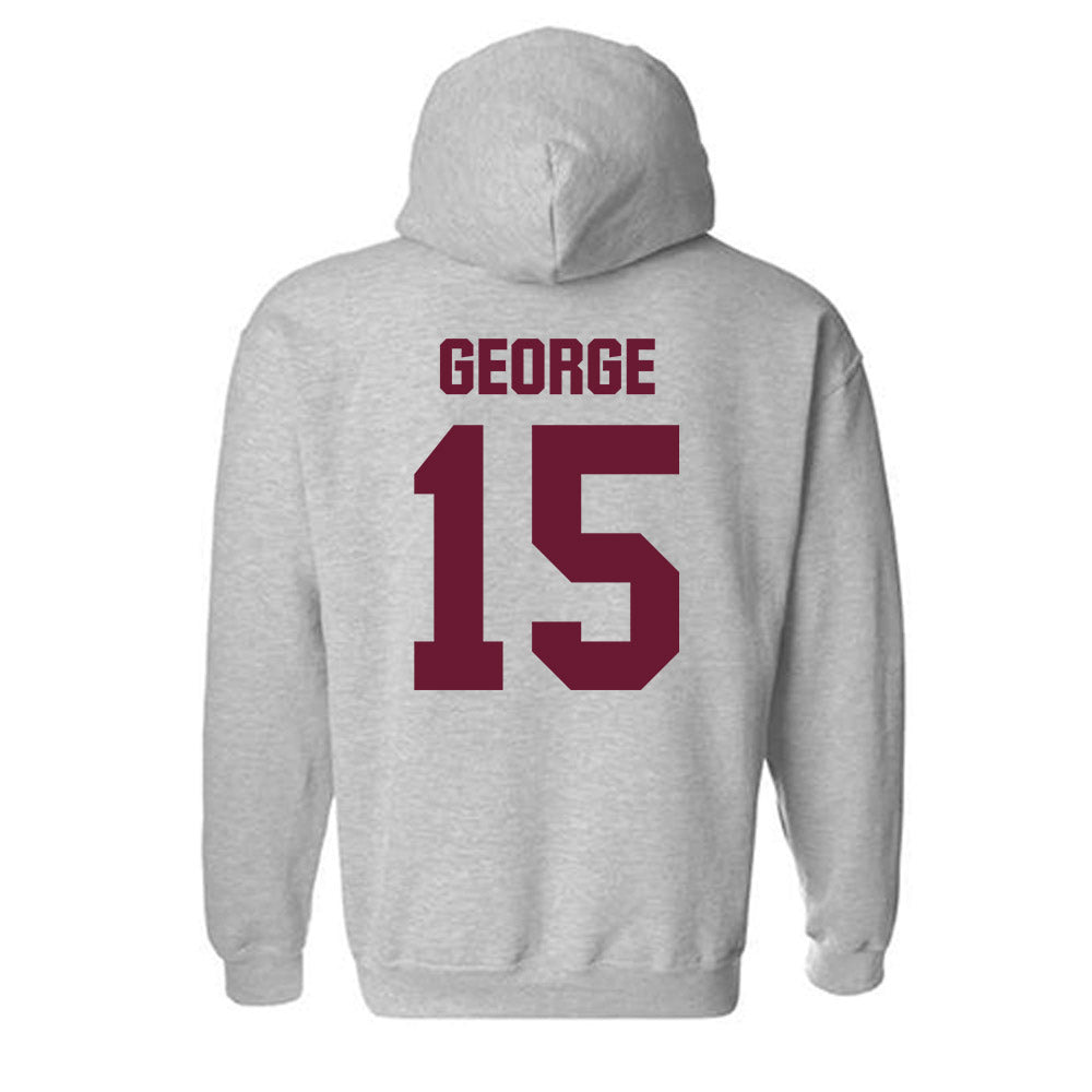 WTAMU - NCAA Men's Basketball : Max George - Hooded Sweatshirt-1