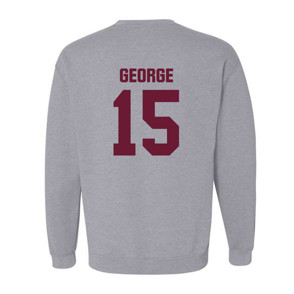 WTAMU - NCAA Men's Basketball : Max George - Crewneck Sweatshirt-1