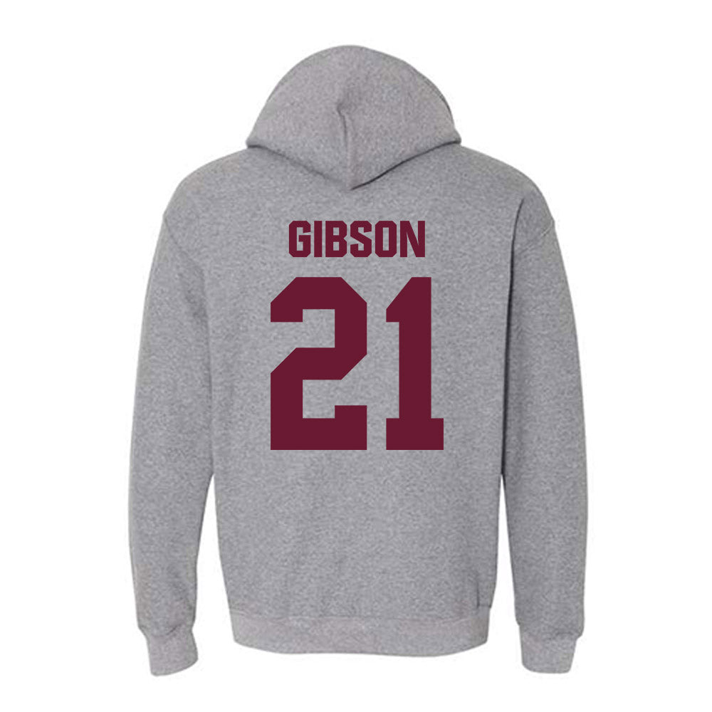WTAMU - NCAA Men's Basketball : Logan Gibson - Hooded Sweatshirt-1